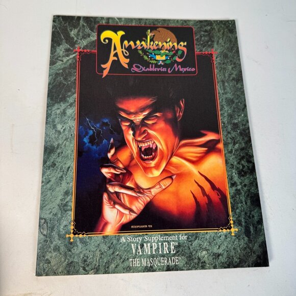 Vampire The Masquerade Awakening Diablerie Mexico Sabbat Sourcebook Lot 2 RPG Ho - Picture 4 of 9